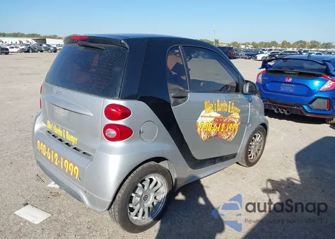 2014 Smart Fortwo Passion z USA, uszkodzony, nr VIN WMEEJ3BA8EK756795